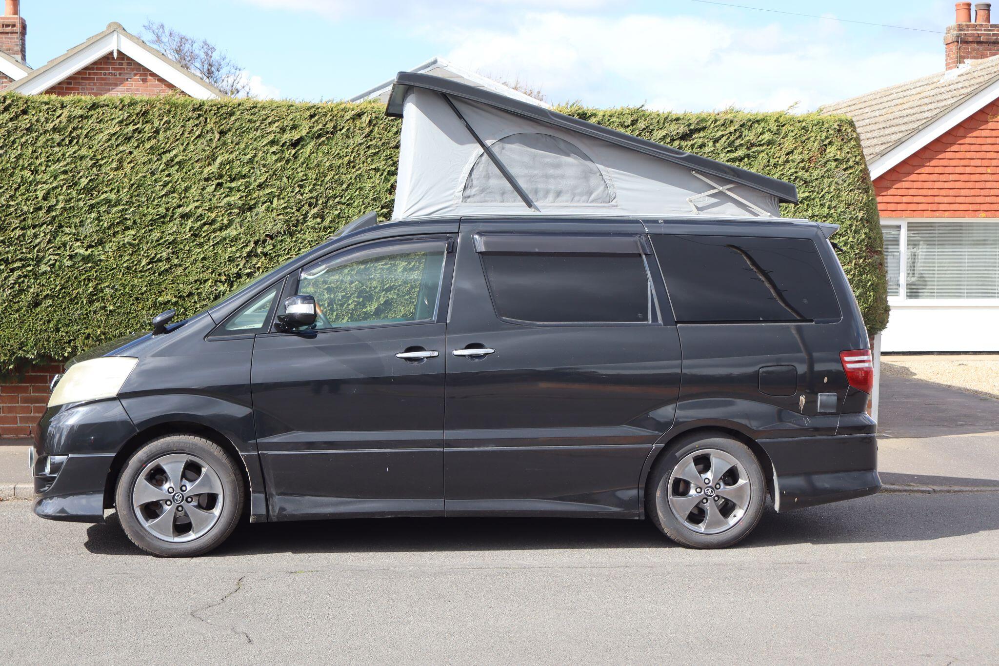 2008 Toyota Alphard 4 berth Campervan