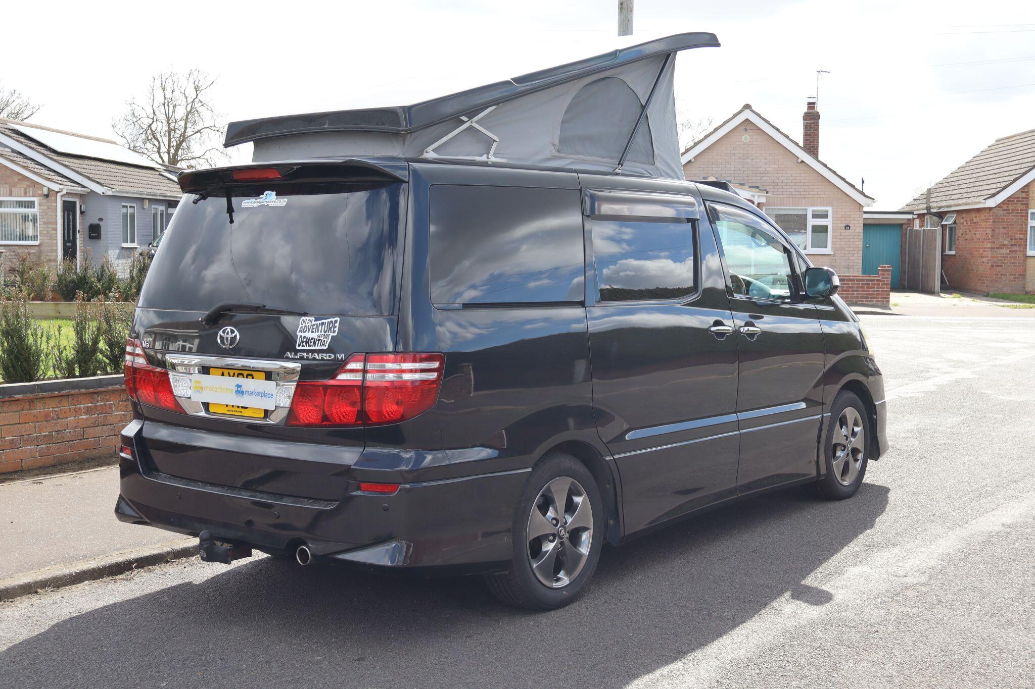 2008 Toyota Alphard 4 berth Campervan