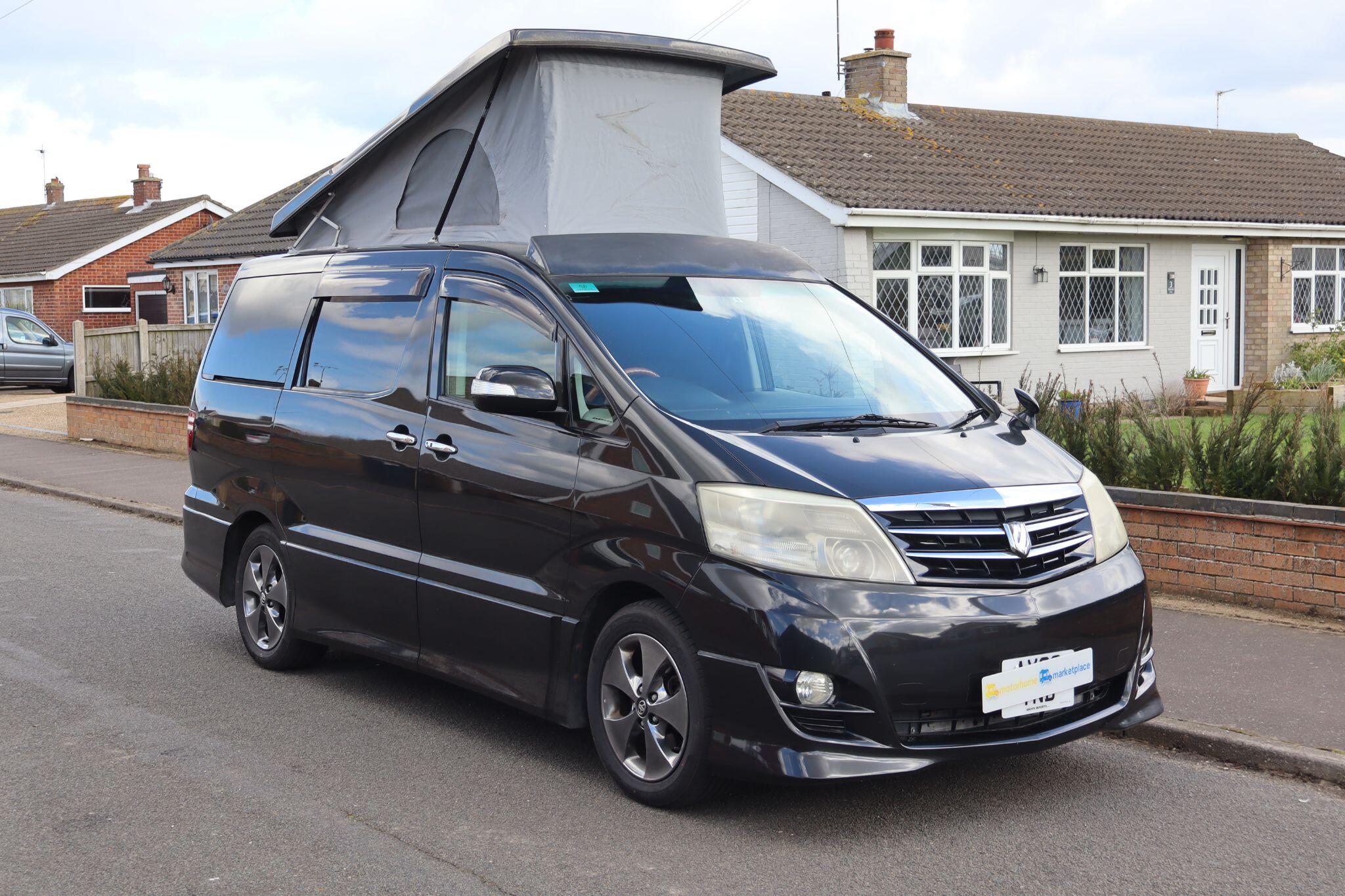 2008 Toyota Alphard 4 berth Campervan