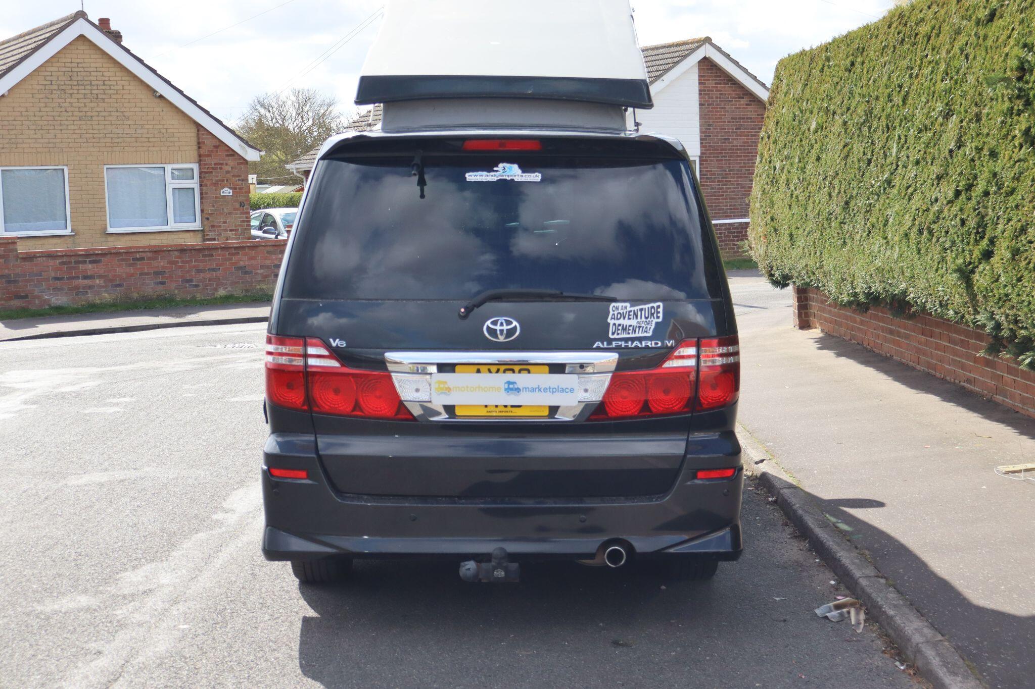 2008 Toyota Alphard 4 berth Campervan