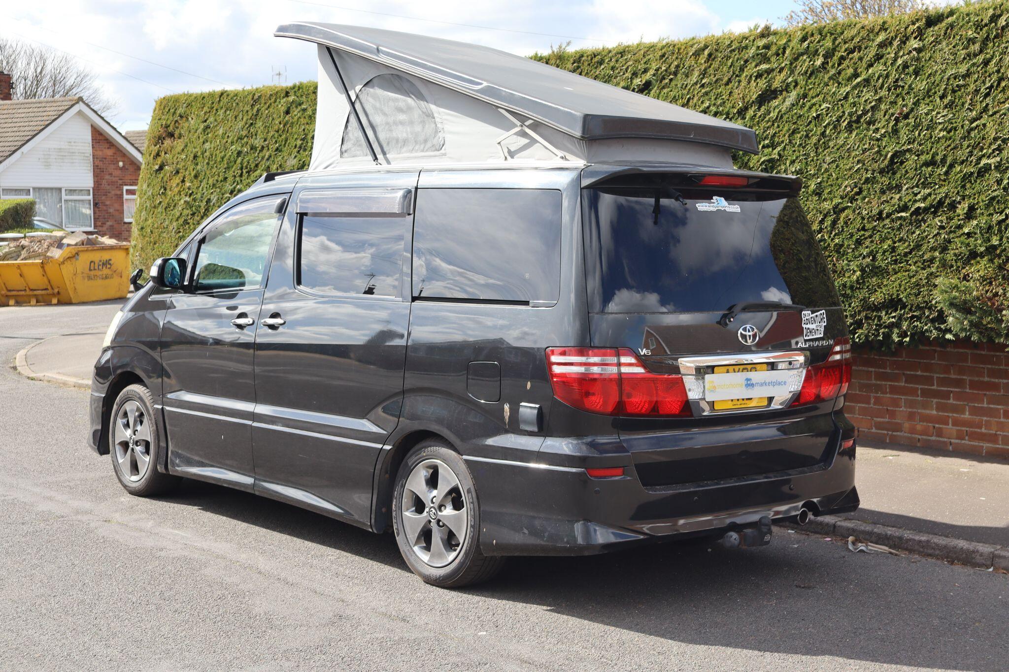 2008 Toyota Alphard 4 berth Campervan