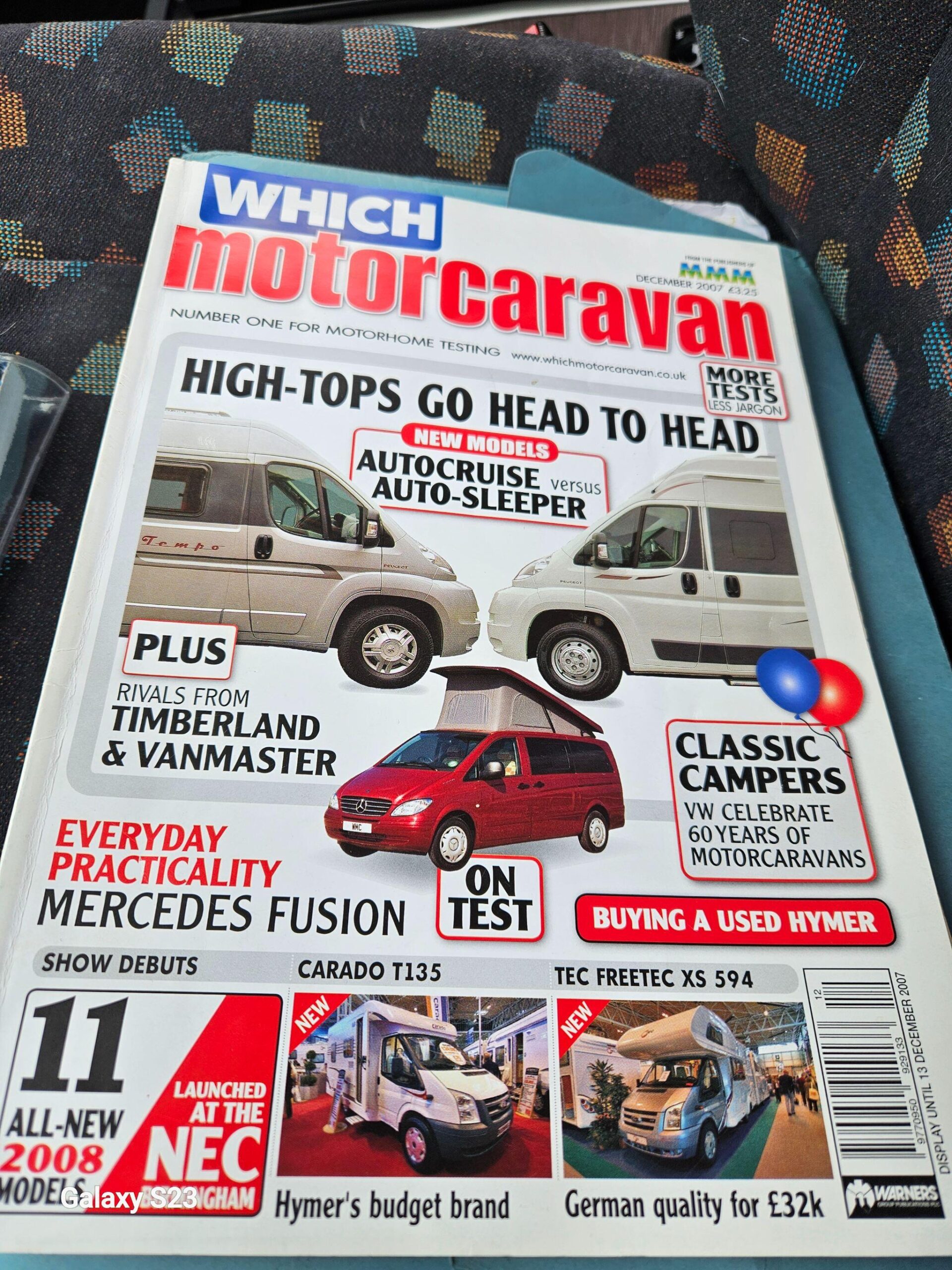 2007 Mercedes-Benz Vito 2.1 111CDI Dualiner Comfort Long Panel Van 5dr Diesel Automatic LWB (116 bhp)