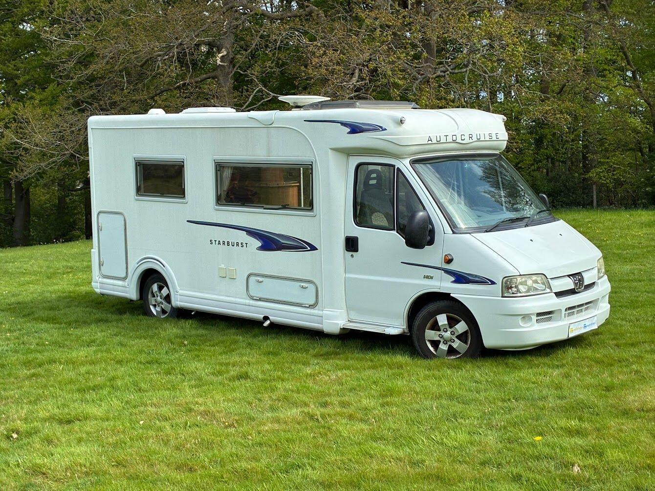 2006 Autocruise Starburst 2 Berth Low Mileage Located in Northumberland