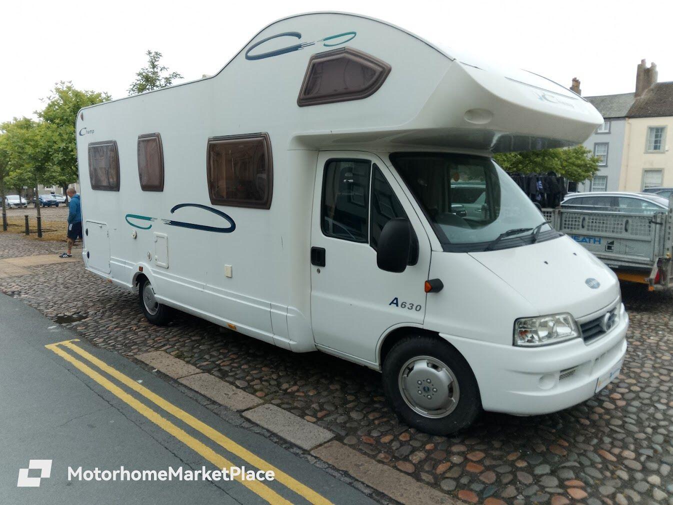 2005 Lunar Champ A630 4/5 Berth Motorhome Located in Cumbria