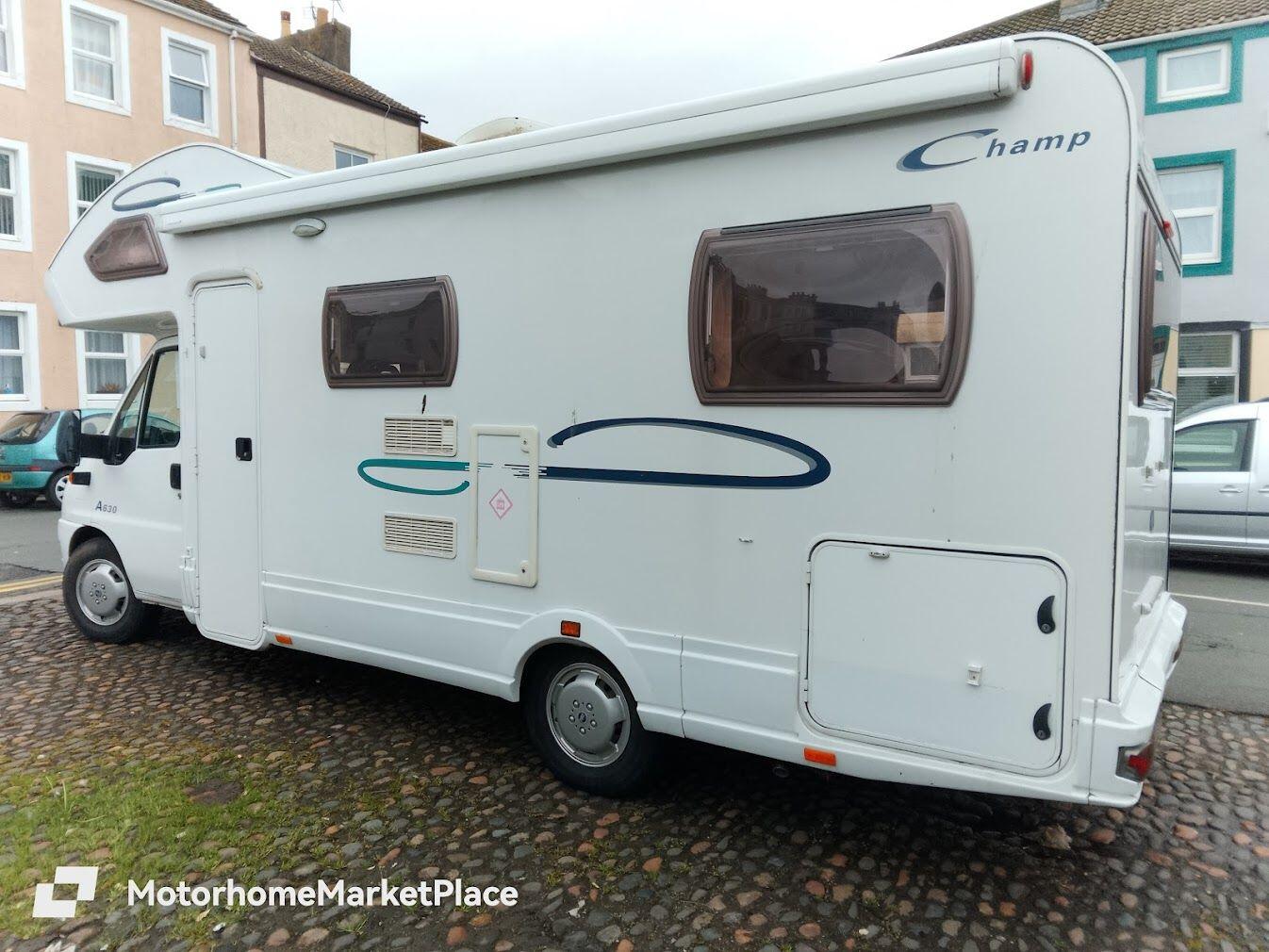 2005 Lunar Champ A630 4/5 Berth Motorhome Located in Cumbria