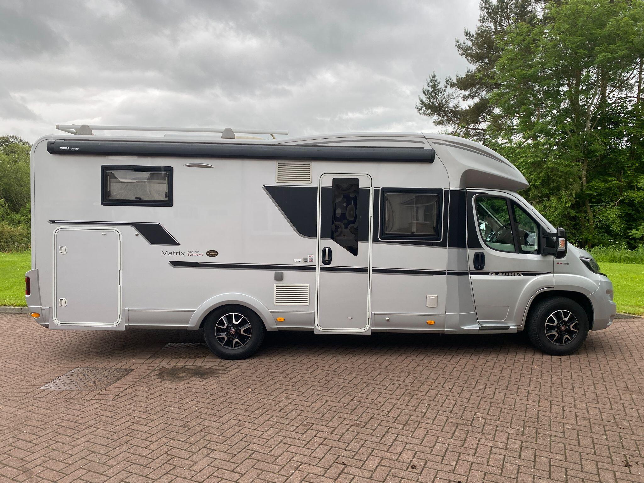 2020 Adria Matrix Supreme DC 670 Located Perth, Scotland