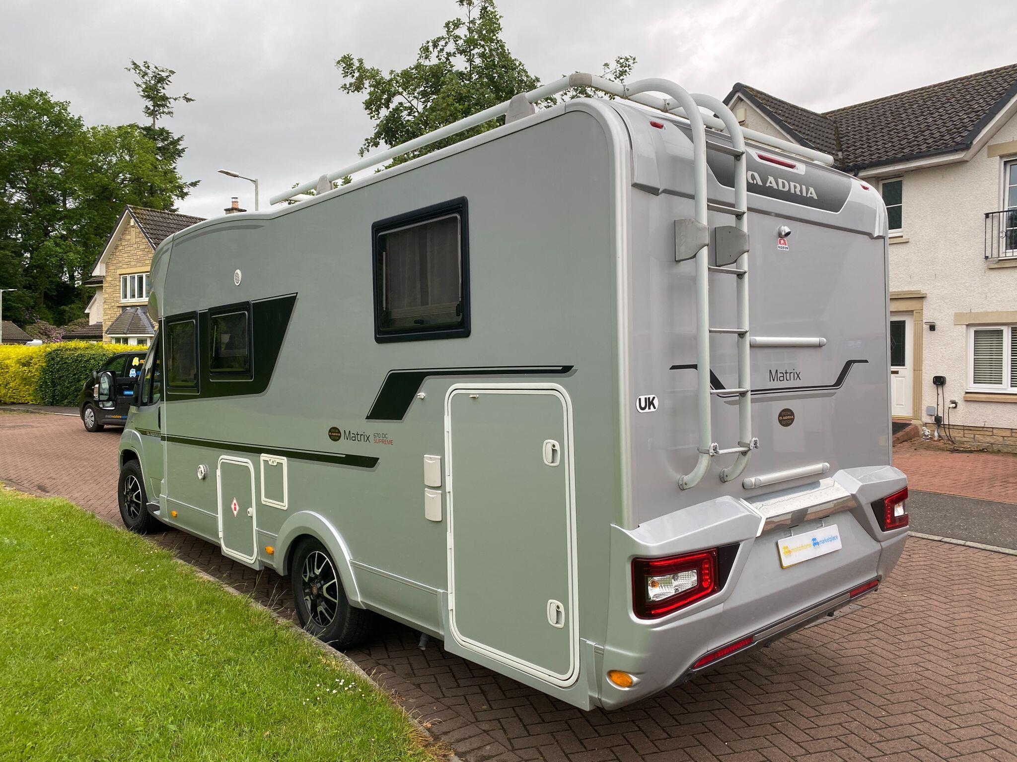 2020 Adria Matrix Supreme DC 670 Located Perth, Scotland