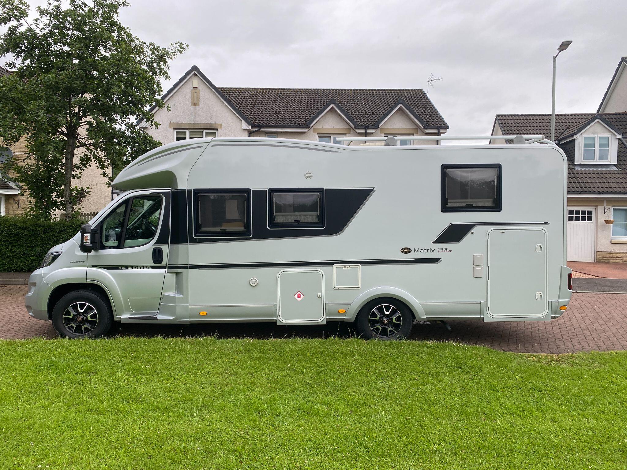 2020 Adria Matrix Supreme DC 670 Located Perth, Scotland