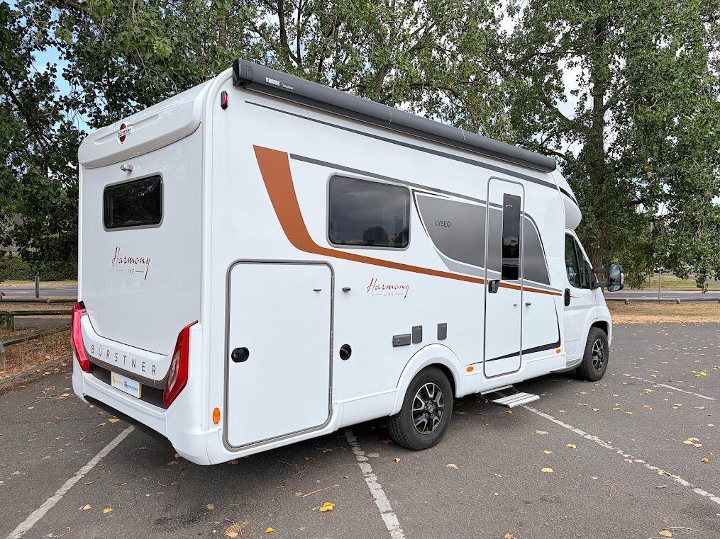 2025 Burstner Lyseo Harmony 644 x 4 Berth 1 year old 1300 miles Located in Crewe