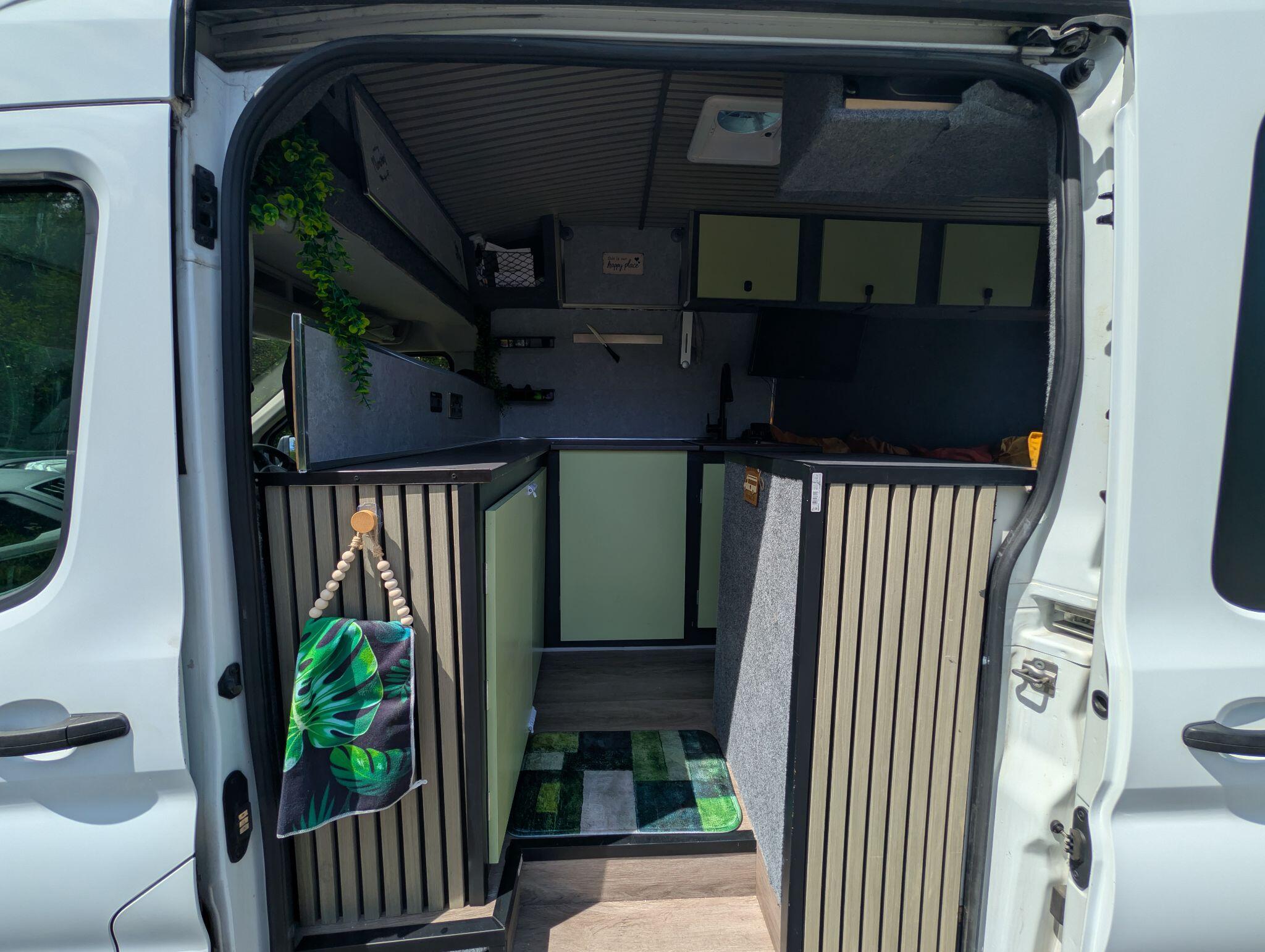 2018 Ford Transit jumbo off grid campervan