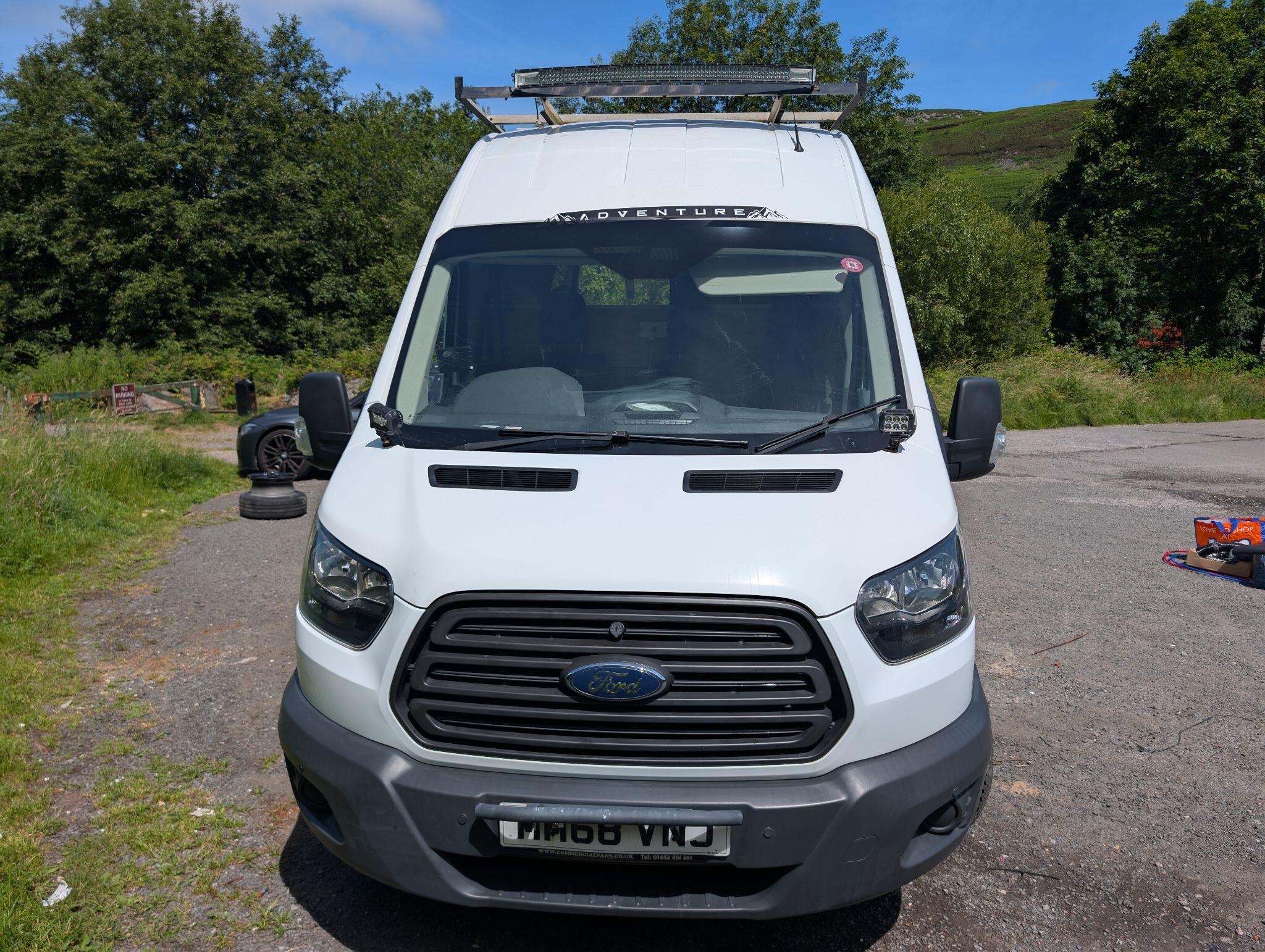 2018 Ford Transit jumbo off grid campervan