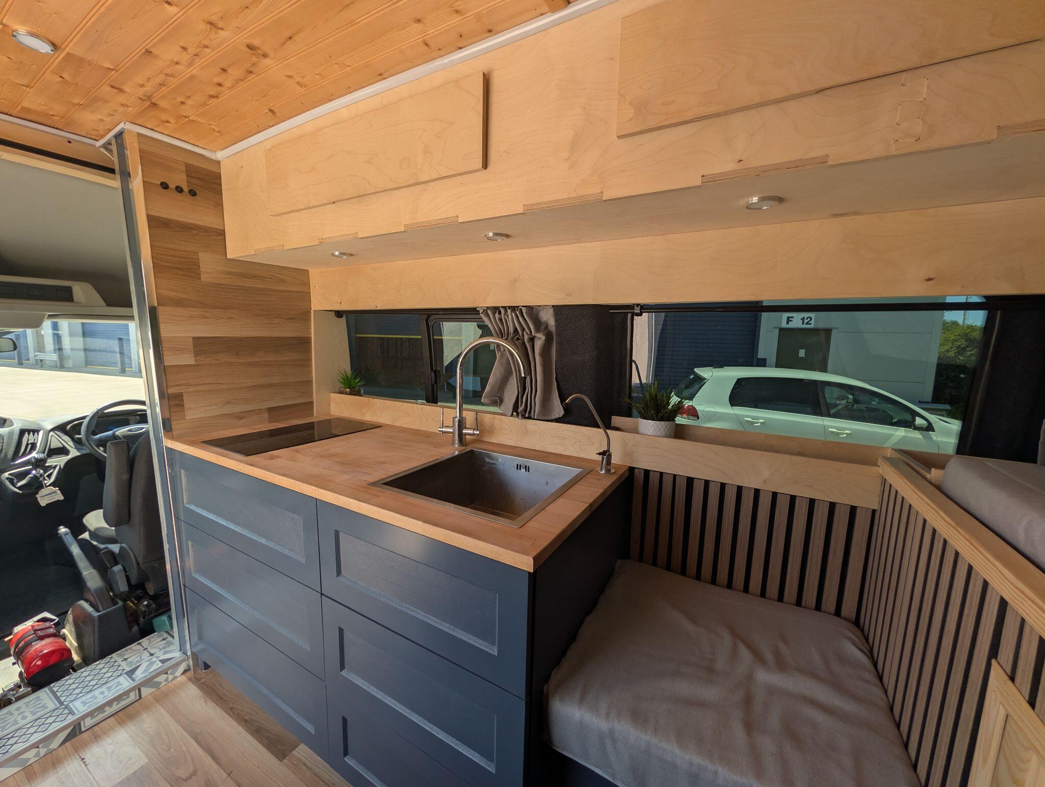 2015 Ford Transit off grid campervan