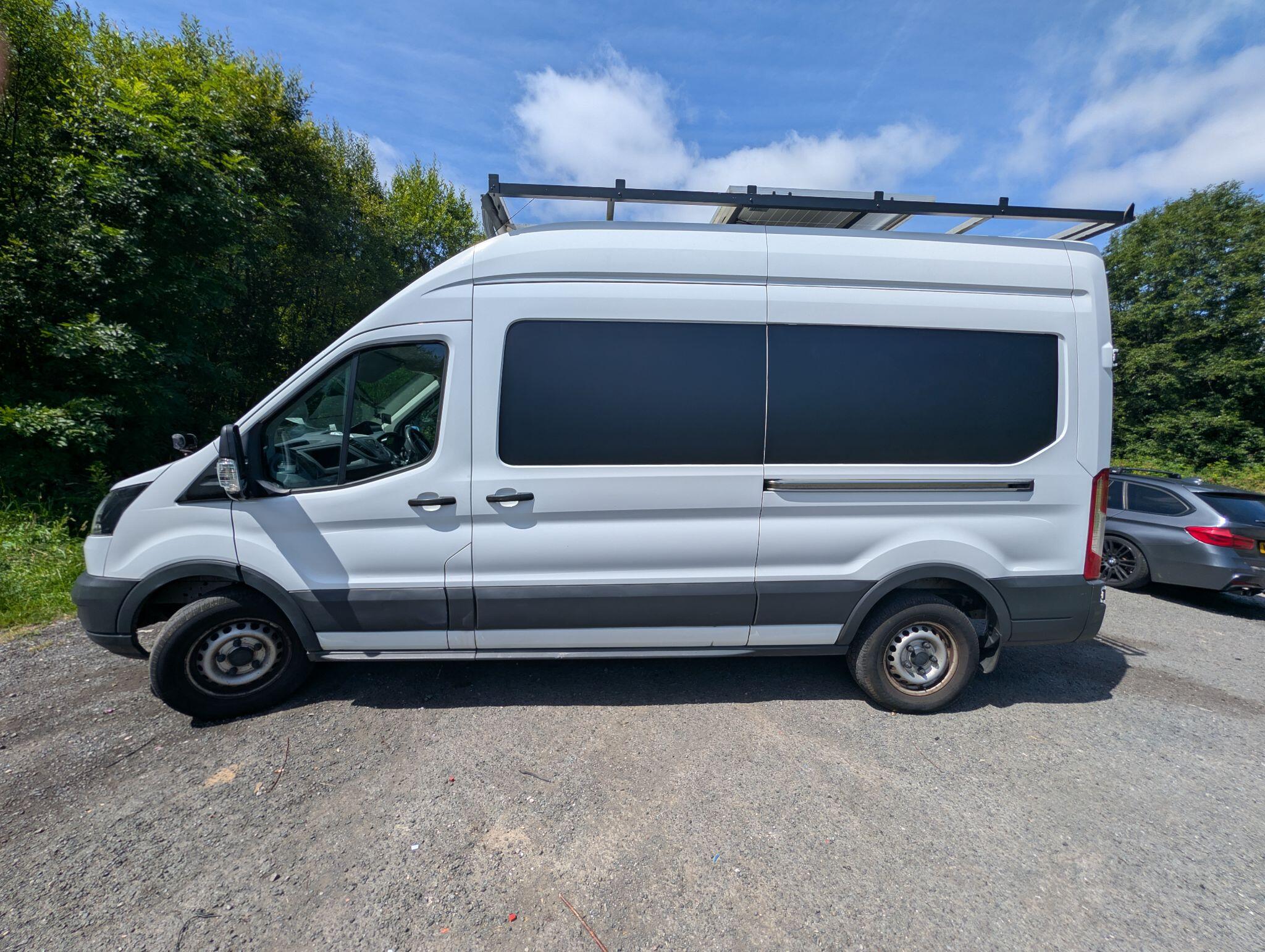 2018 Ford Transit jumbo off grid campervan