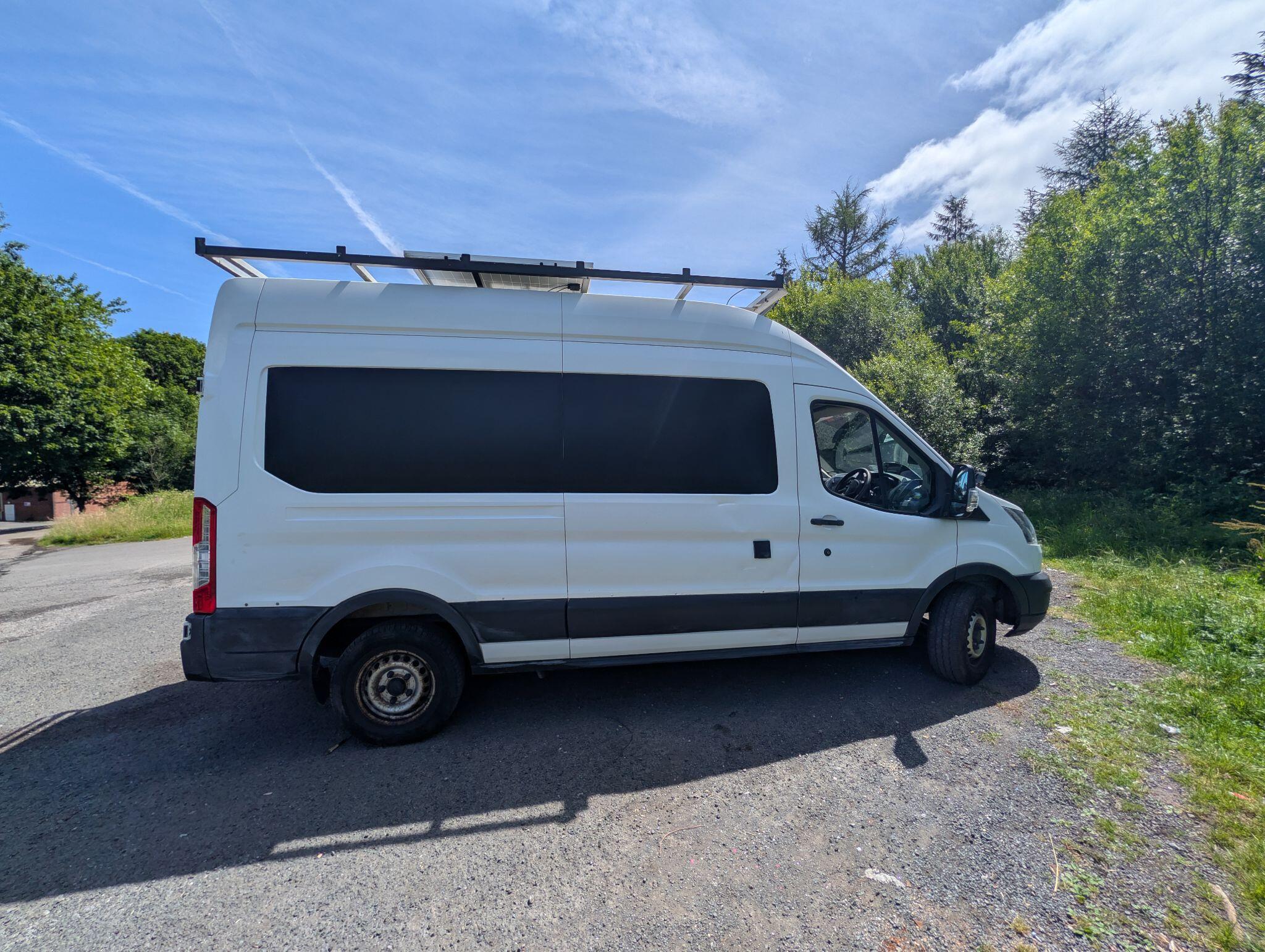 2018 Ford Transit jumbo off grid campervan