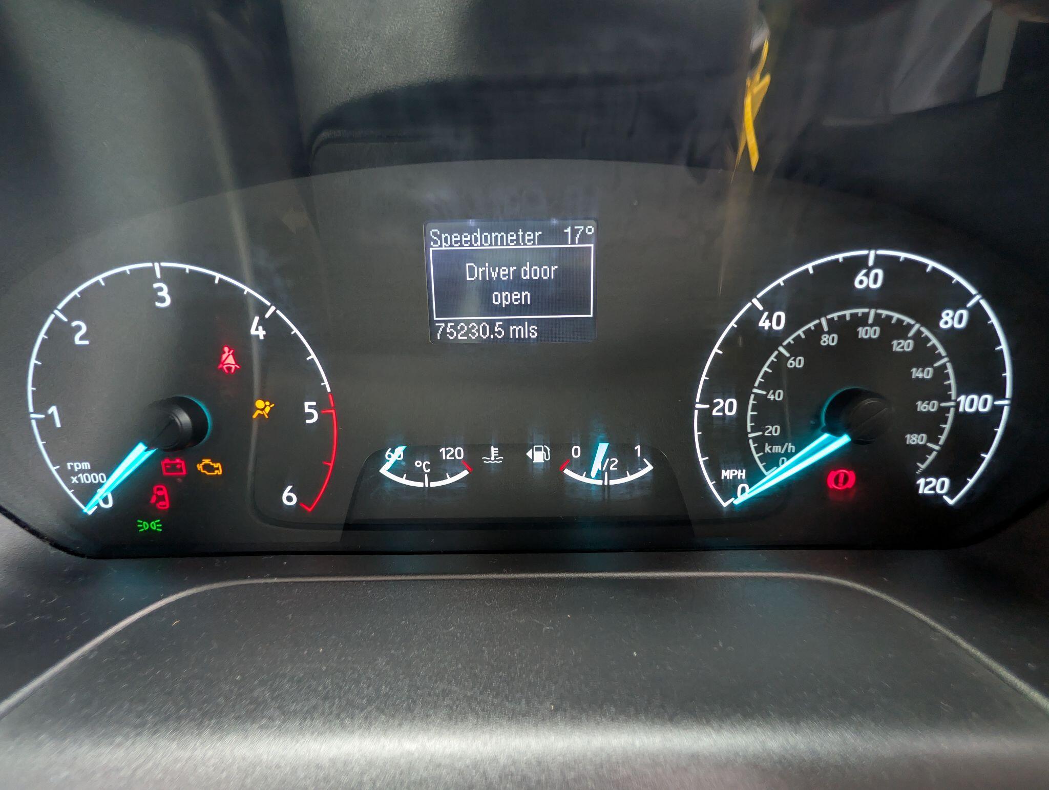 2018 Ford Transit custom campervan Wet belt changed