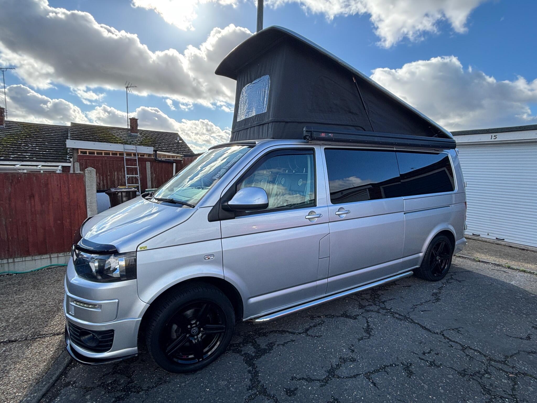 2014 Volkswagen T5.1 Campervan LWB T30 With Electric Rock and Roll bed