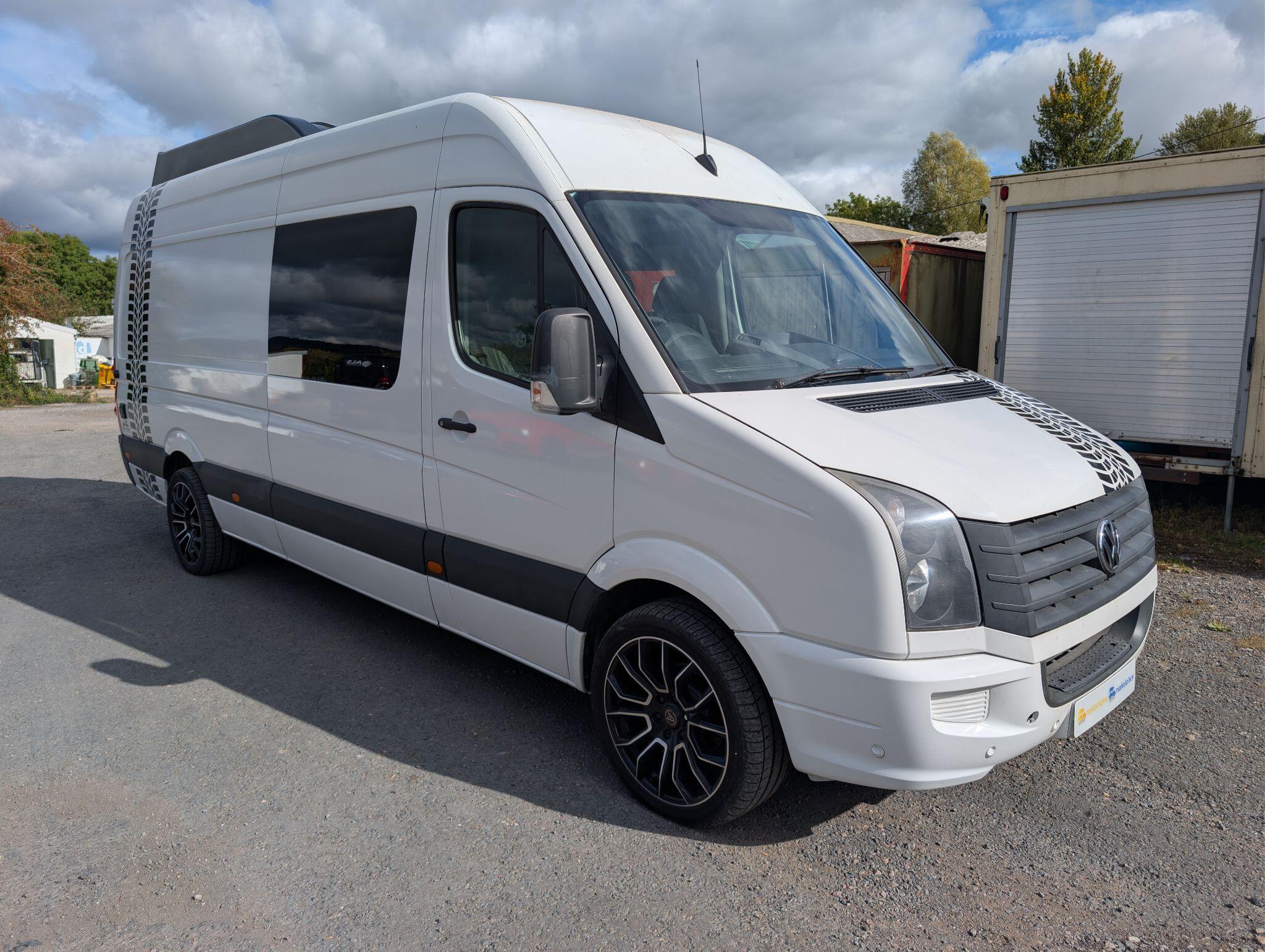 2013 Volkswagen Crafter Campervan Race Van