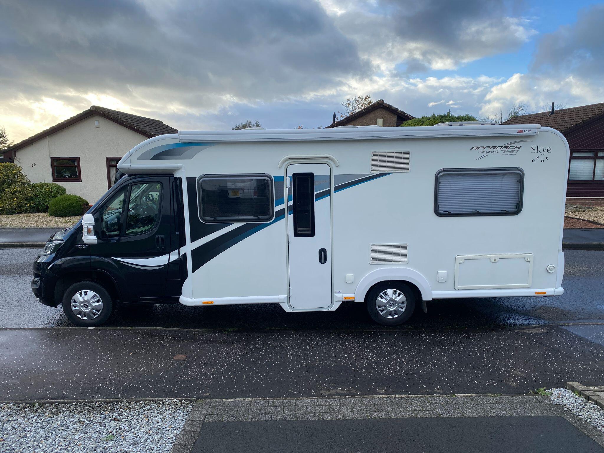 2015 Bailey Approach Autograph 740 Located East Ayrshire, Scotland