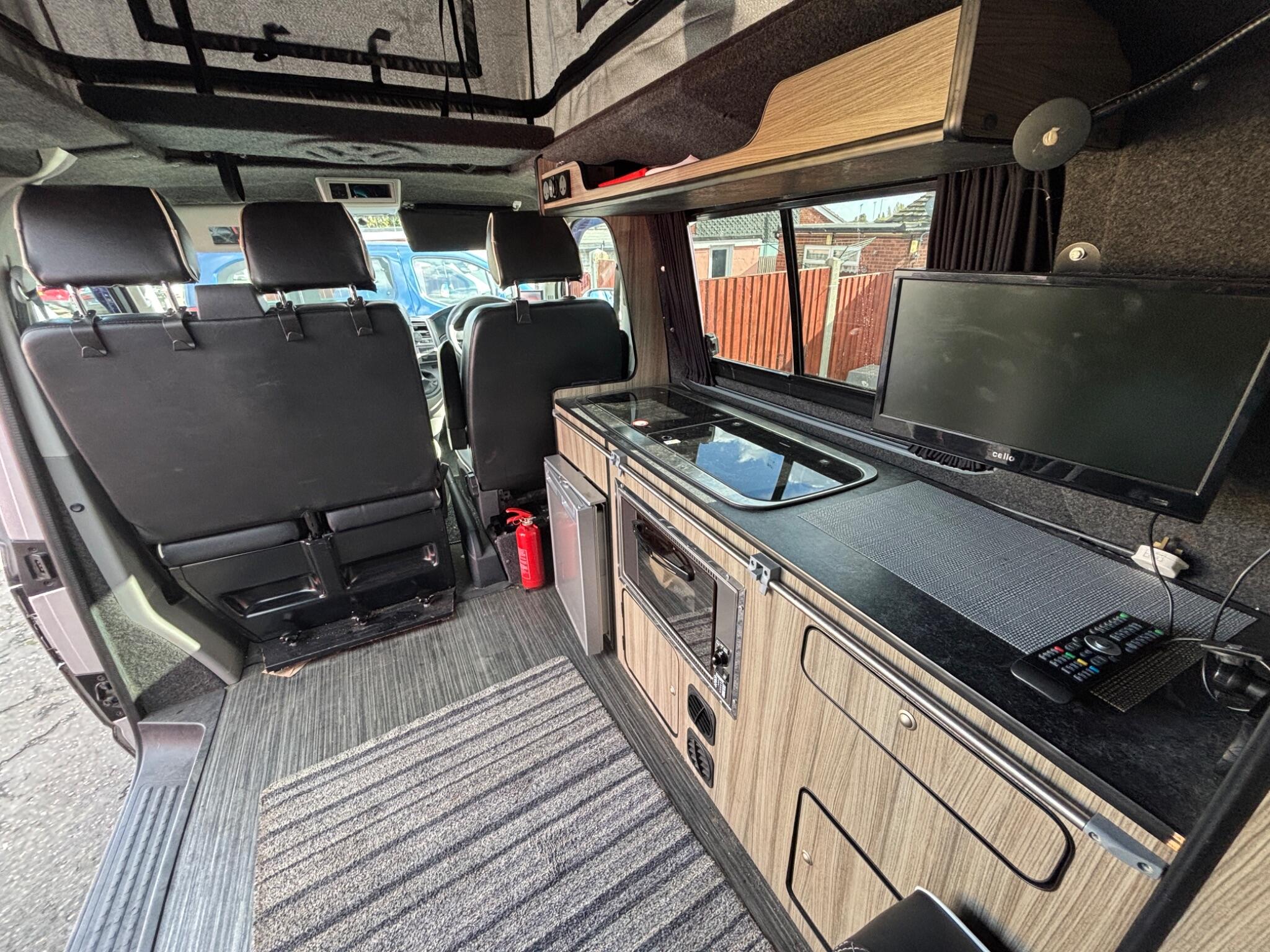 2014 Volkswagen T5.1 Campervan LWB T30 With Electric Rock and Roll bed