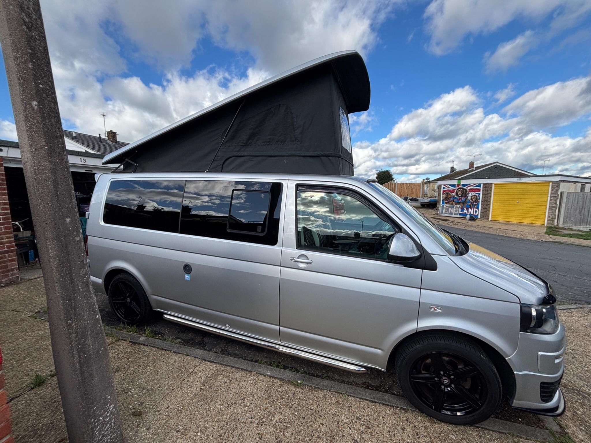 2014 Volkswagen T5.1 Campervan LWB T30 With Electric Rock and Roll bed
